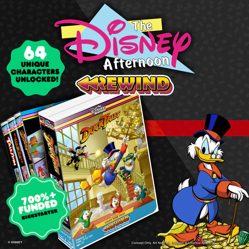 The Disney Afternoon REWIND Board Games