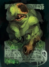 The Binding of Isaac: Four Souls Alt Art Pestilence Promo Card