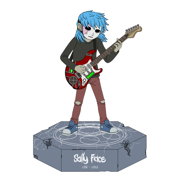 Sally Face: 10th Anniversary Sal Statue - Maestro Media