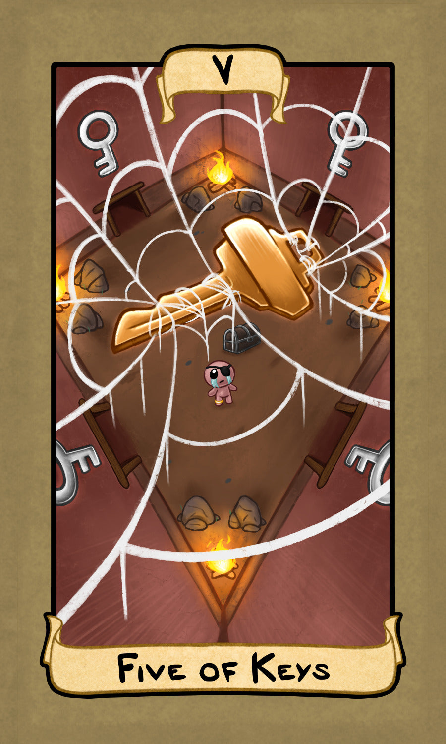 The Binding of Isaac Tarot Card Deck