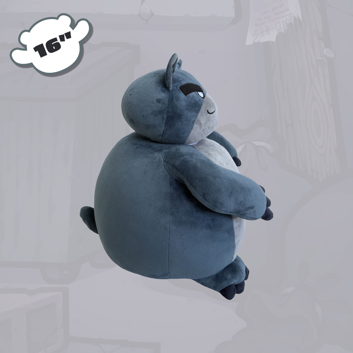 Mewgenics Guillotina Plush — studio product photo 4