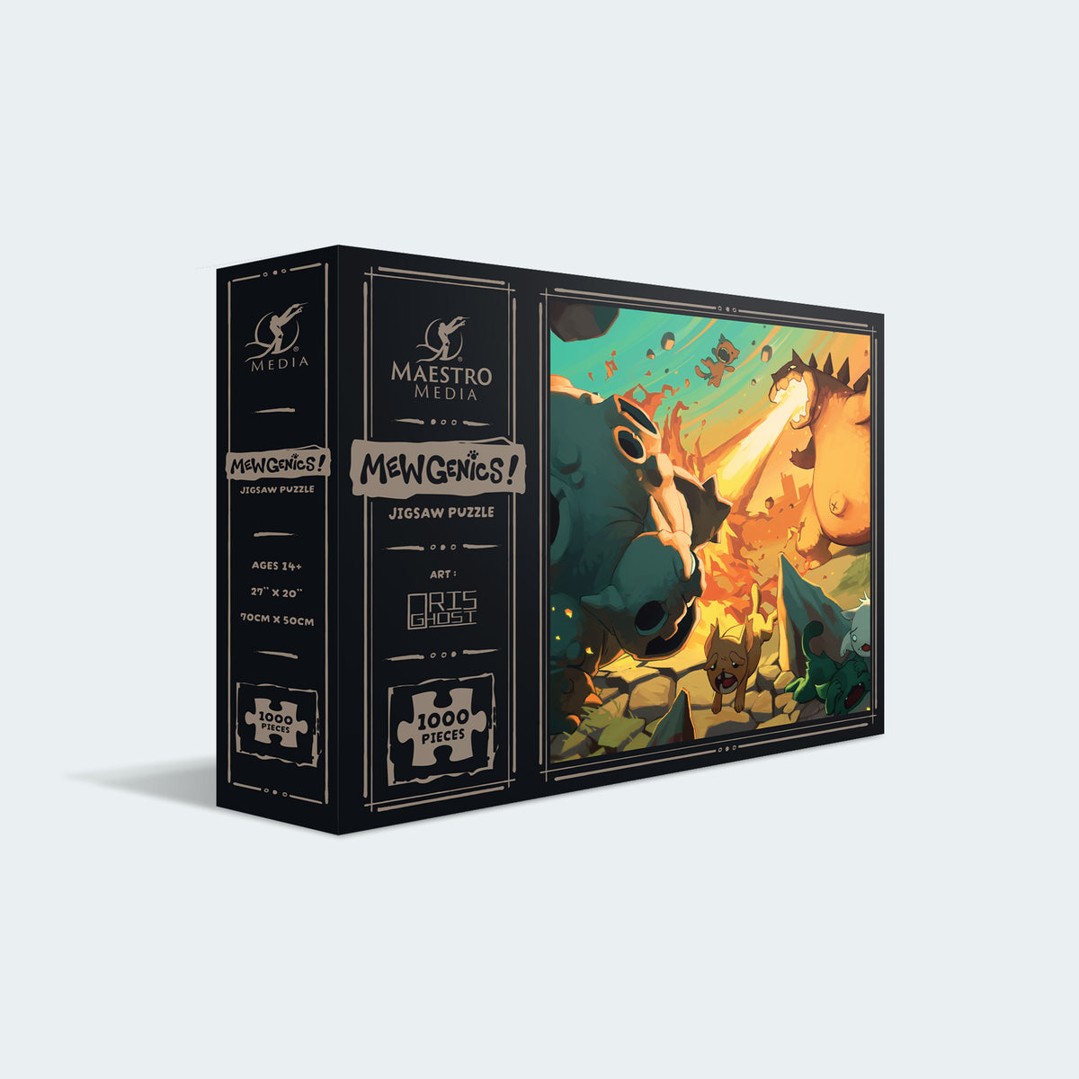 Mewgenics Kaiju Clash Puzzle!