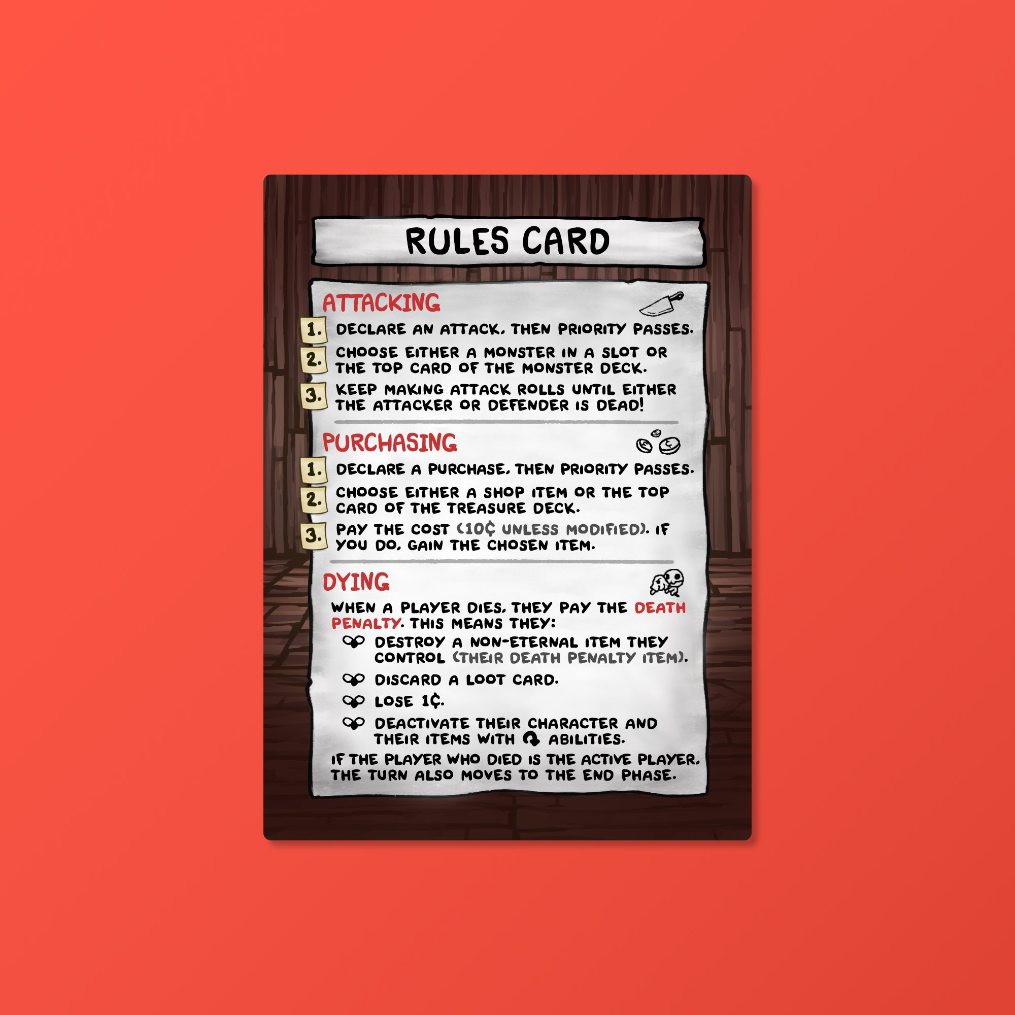 binding of isaac rules card The Isaac: Four Souls Update Pack How To Play The Binding