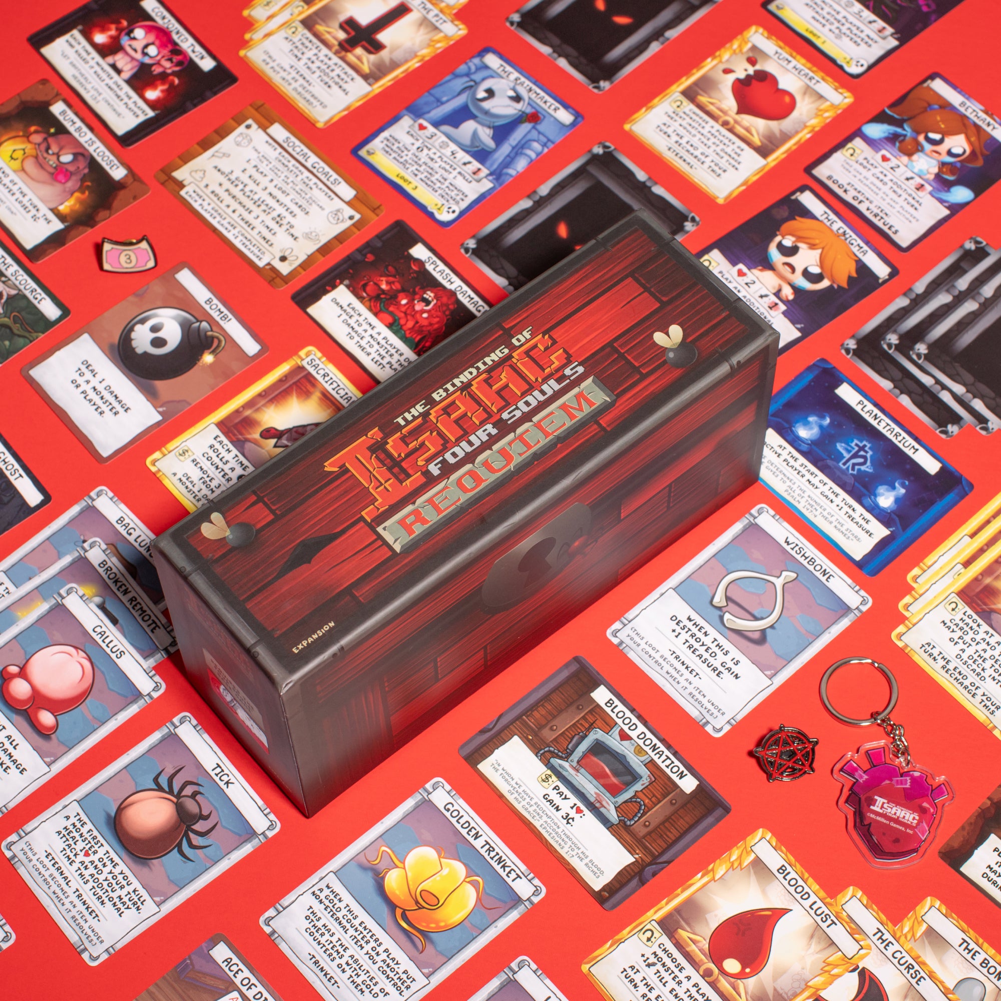 The Binding Of Isaac: Four Souls Requiem Expansion | Card Game For 1-4 Players | 250+ New Cards & Characters
