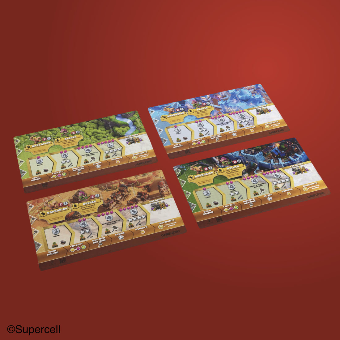 Gamegenic Clash of Clans Premium Player Boards
