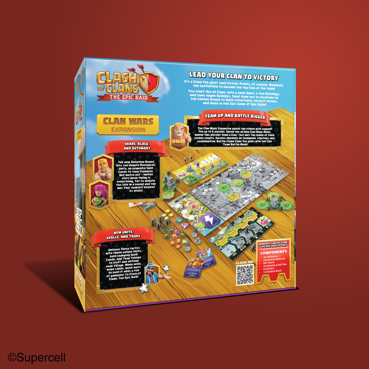 Clash of Clans: The Epic Raid - Clan Wars Expansion