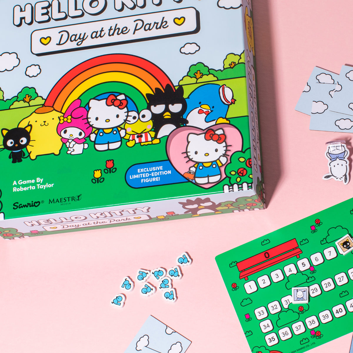 Hello Kitty: Day at the Park Deluxe Retail Edition and Hello Kitty Playmat Bundle