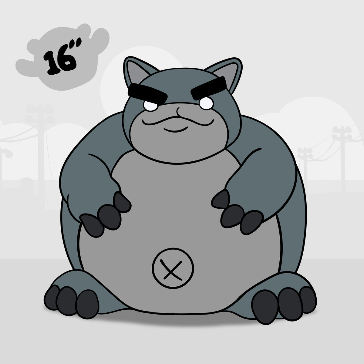 Mewgenics Guillotina Plush