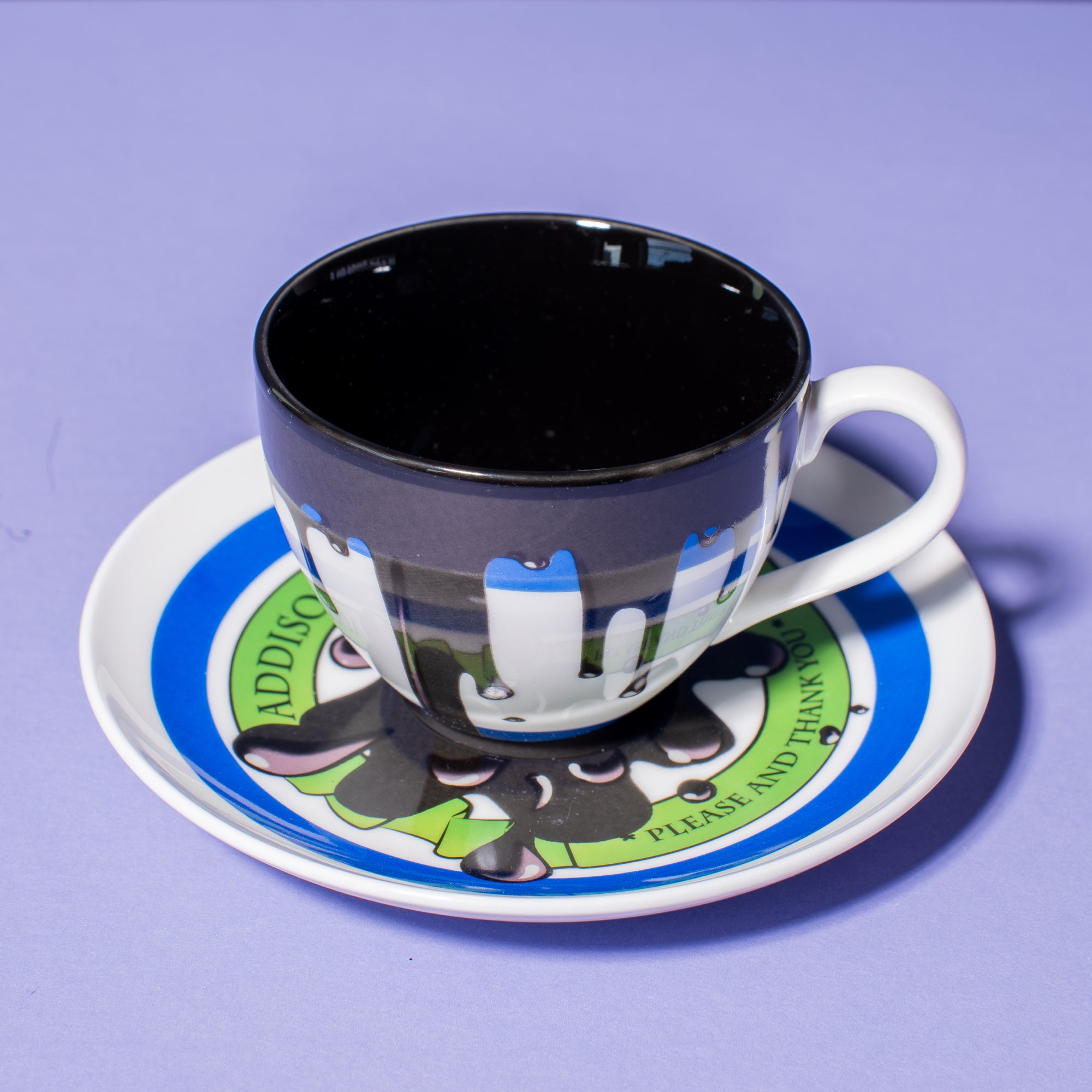 Sally Face Addison Tea Cup & Saucer Set - Maestro Media