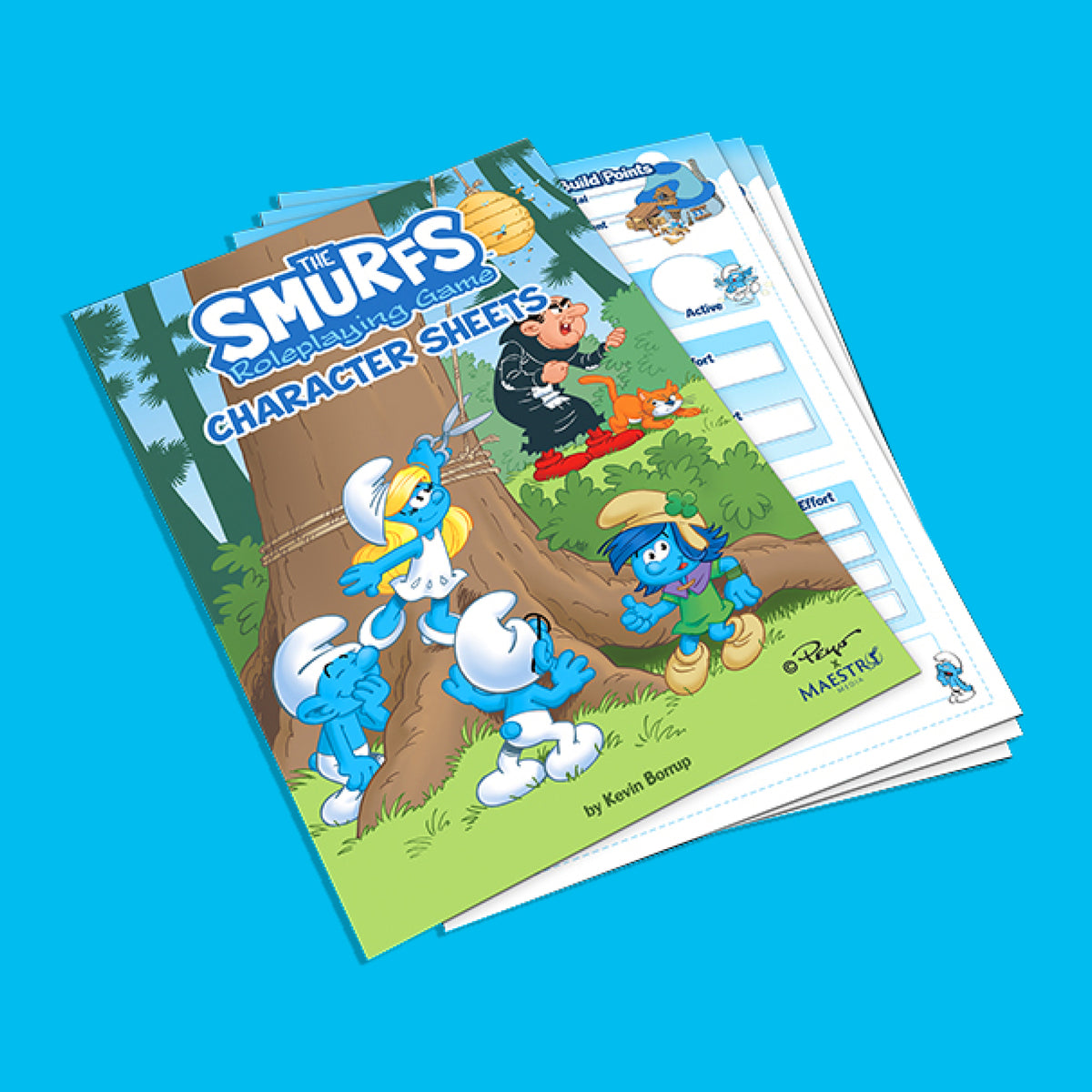 Smurfs RPG Character Sheet Pack