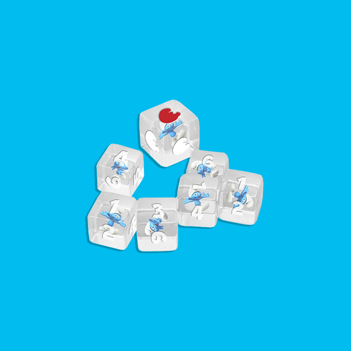 Smurfs RPG Smurfed Up Dice Set