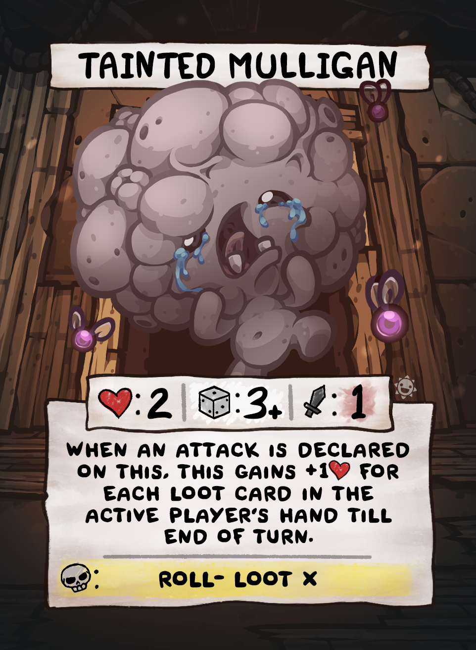 double active card binding of isaac Blank Blank Card - The Binding
