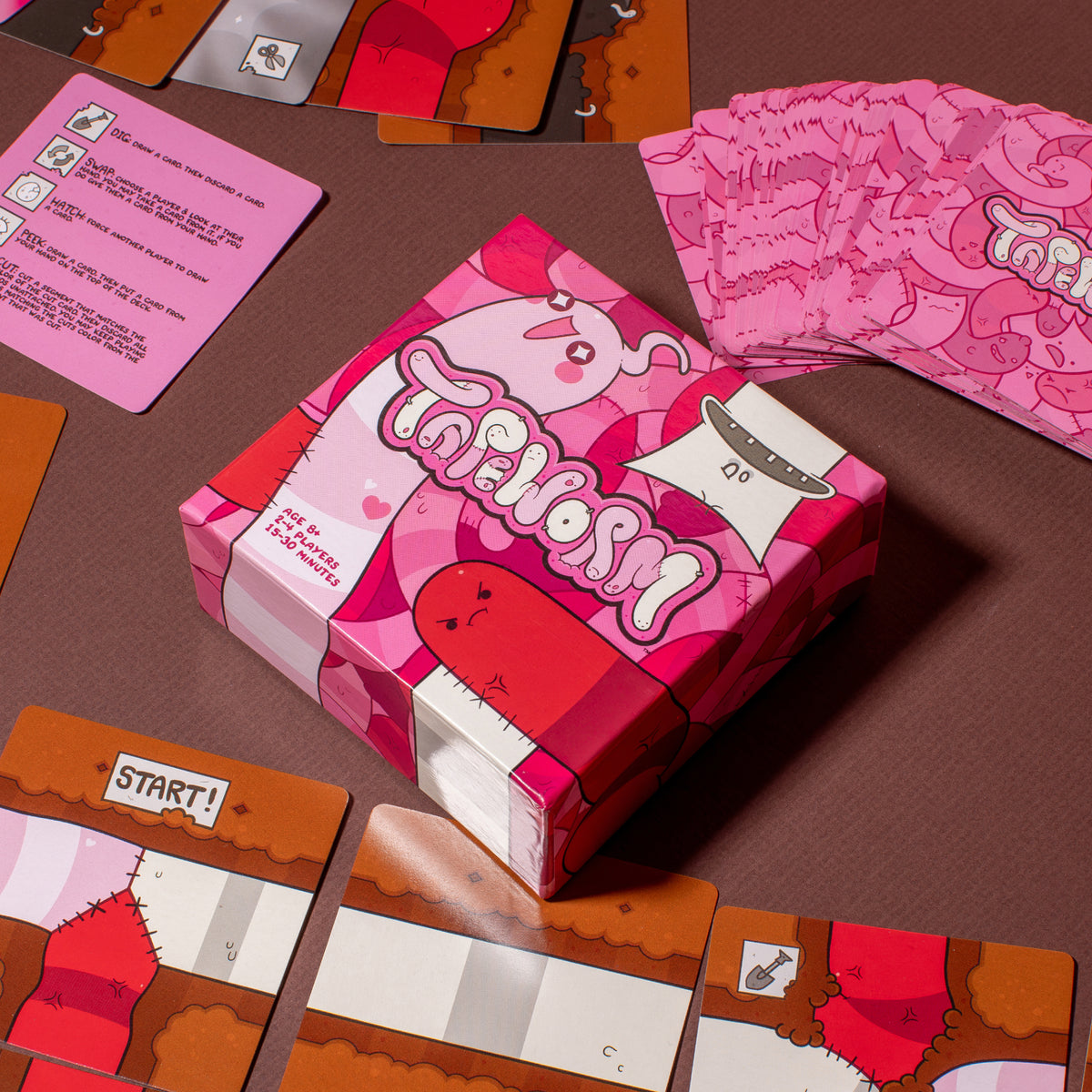 TAPEWORM Game by Edmund McMillen