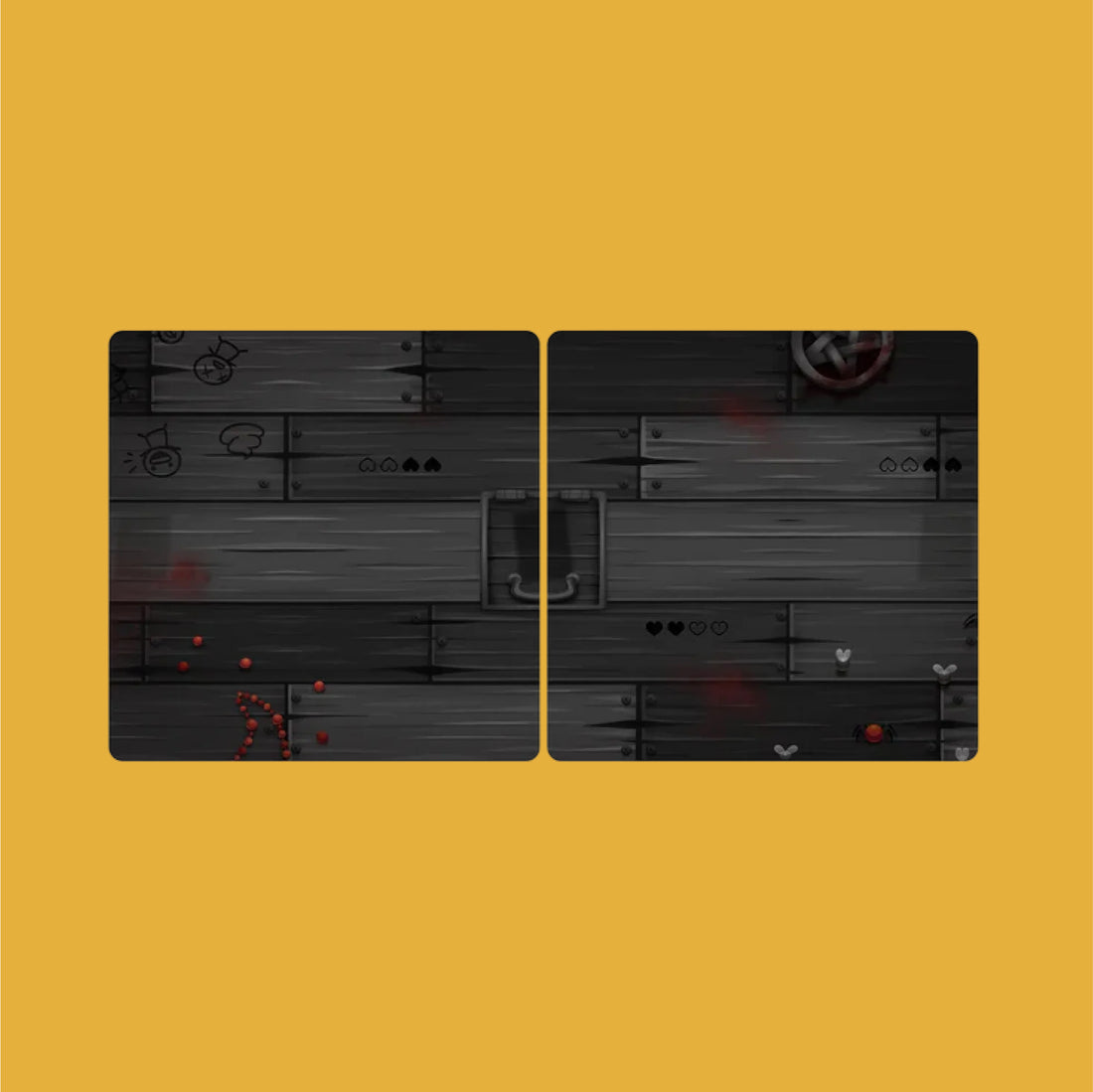 The Binding of Isaac: Four Souls Requiem 4-Player Mat