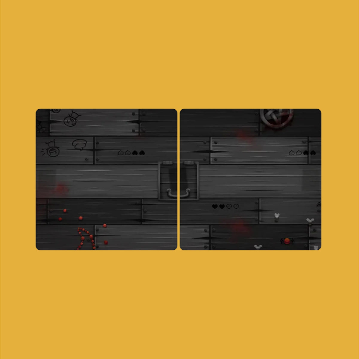 The Binding of Isaac: Four Souls Requiem 4-Player Mat