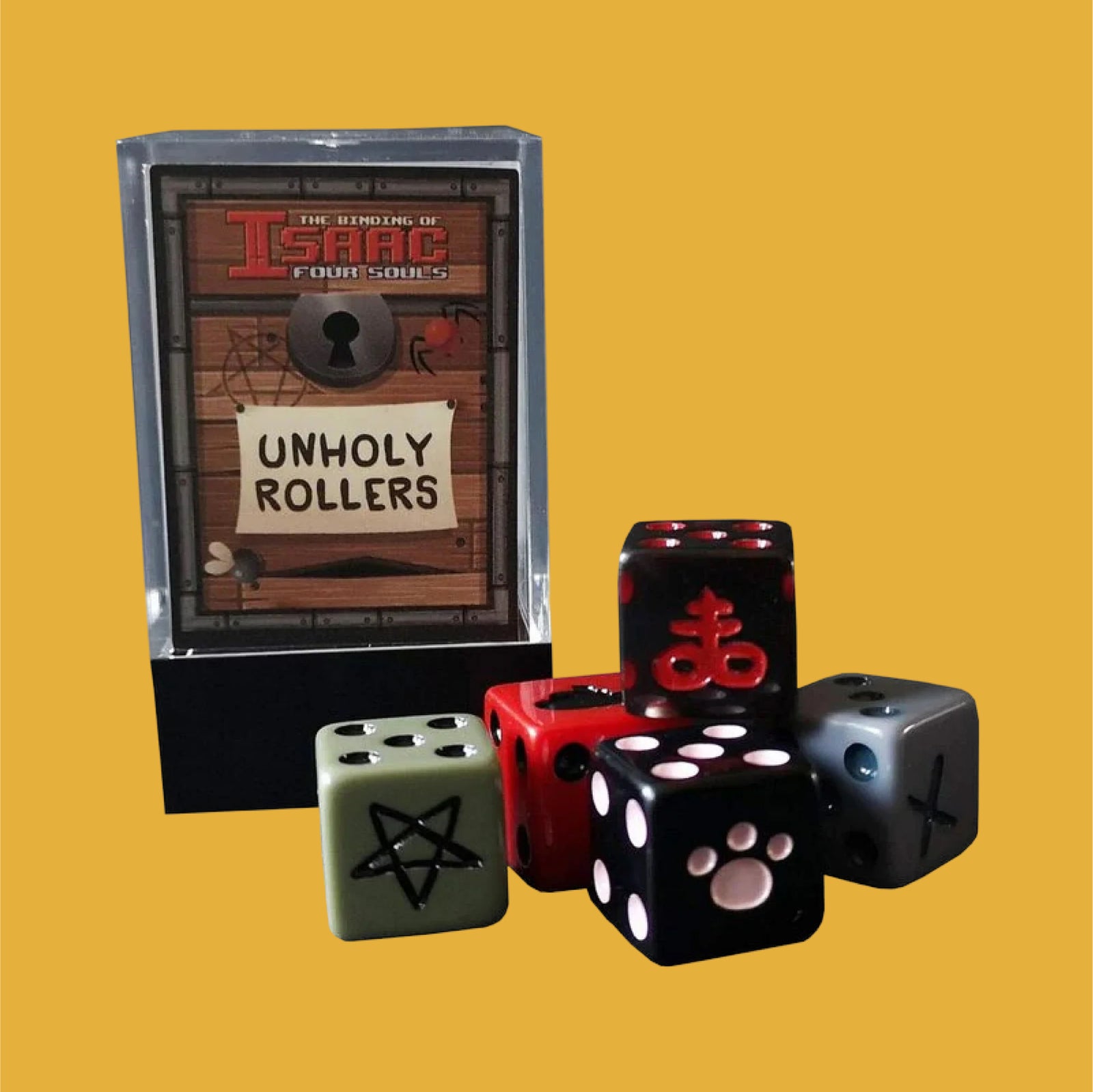 The Binding of Isaac: Four Souls Unholy Rollers Dice