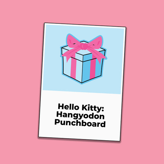Hello Kitty: Hangyodon Punchboard