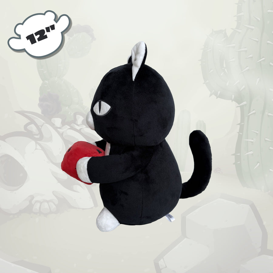 Mewgenics Gambit Plush — studio product photo 2