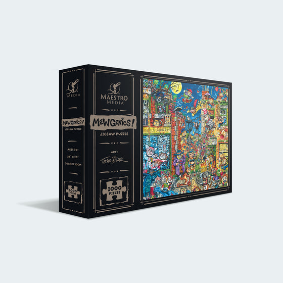Mewgenics Tom Bunk Comic Art Puzzle!