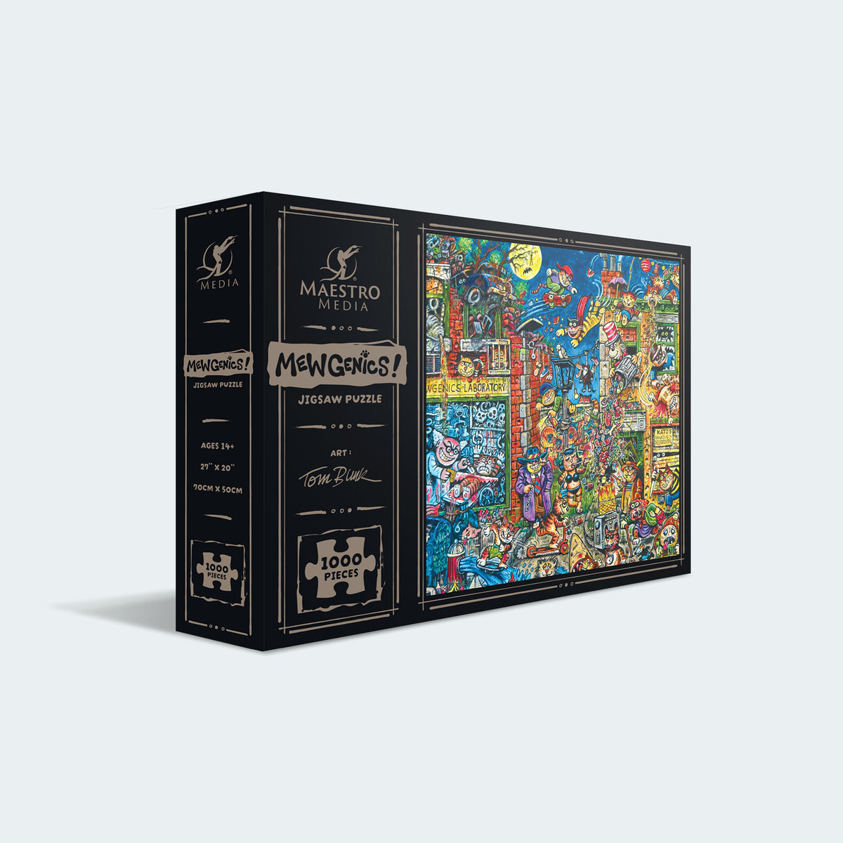 Mewgenics Tom Bunk Comic Art Puzzle!