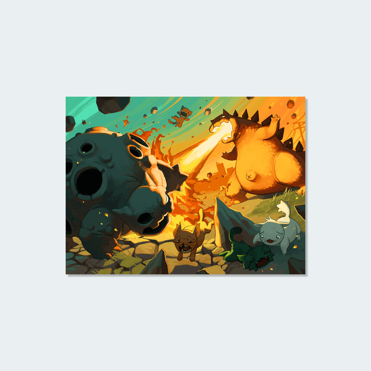 Mewgenics Kaiju Clash Puzzle!