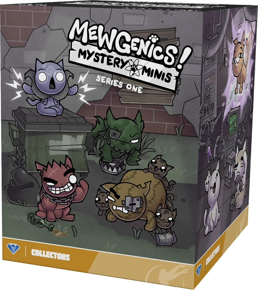 Mewgenics Mystery Minis Series One blind box (transparent)