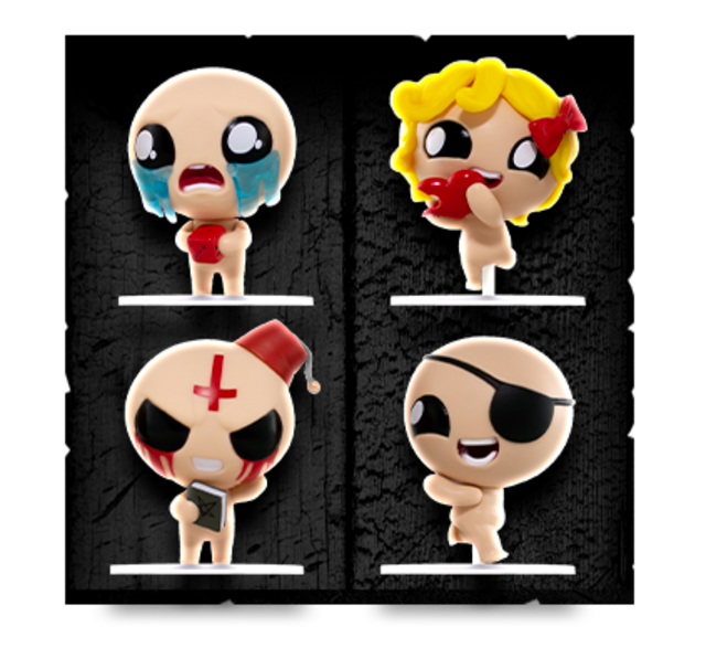 The Binding of Isaac 4 Figures Series 1 Collection