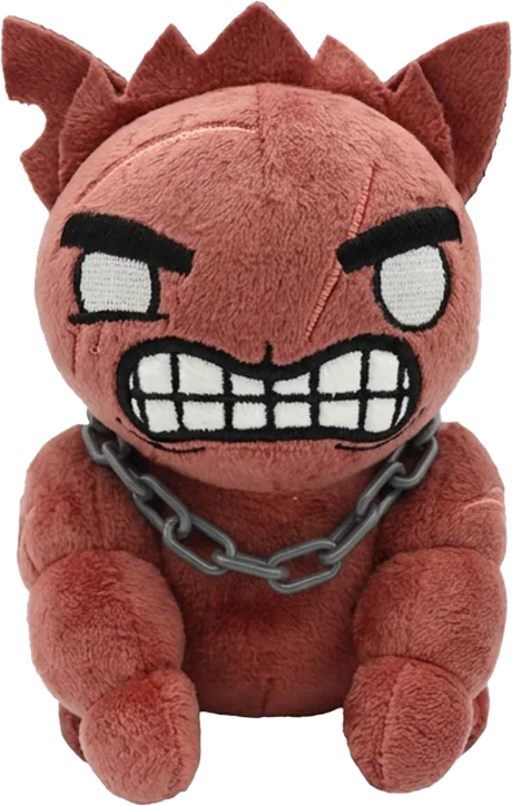 Magnus plush keychain and art print