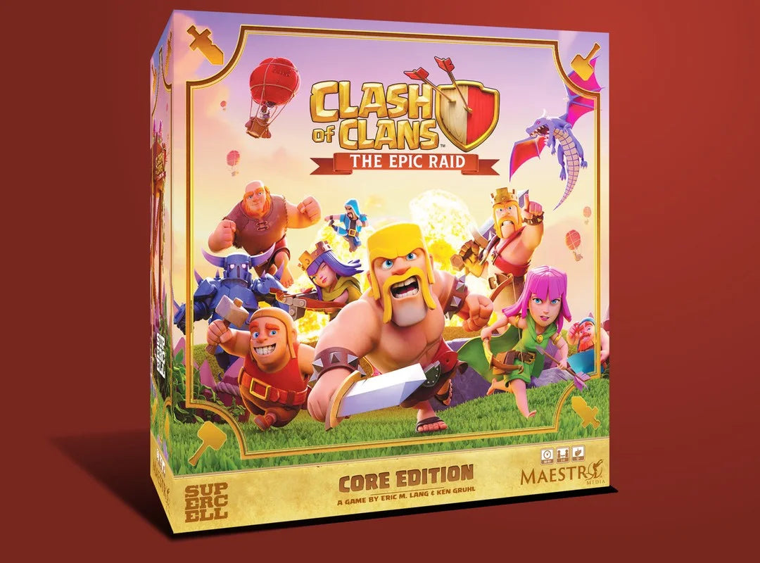 Clash of Clans: The Epic Raid Core Edition box